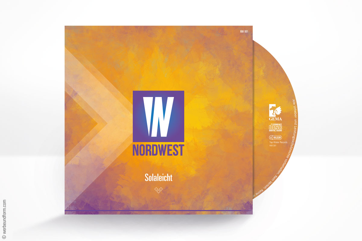 Solaleicht – Gestaltung der Debüt-EP / Grafik-Design, Layout| Kunde: Martin Parka | © WERBE&form, Werbeagentur in Vorarlberg