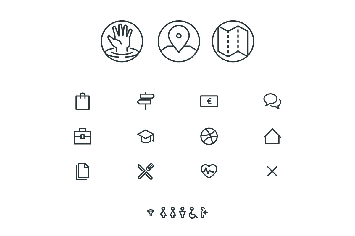 Icondesign | © Design: WERBE&form, Werbeagentur in Vorarlberg