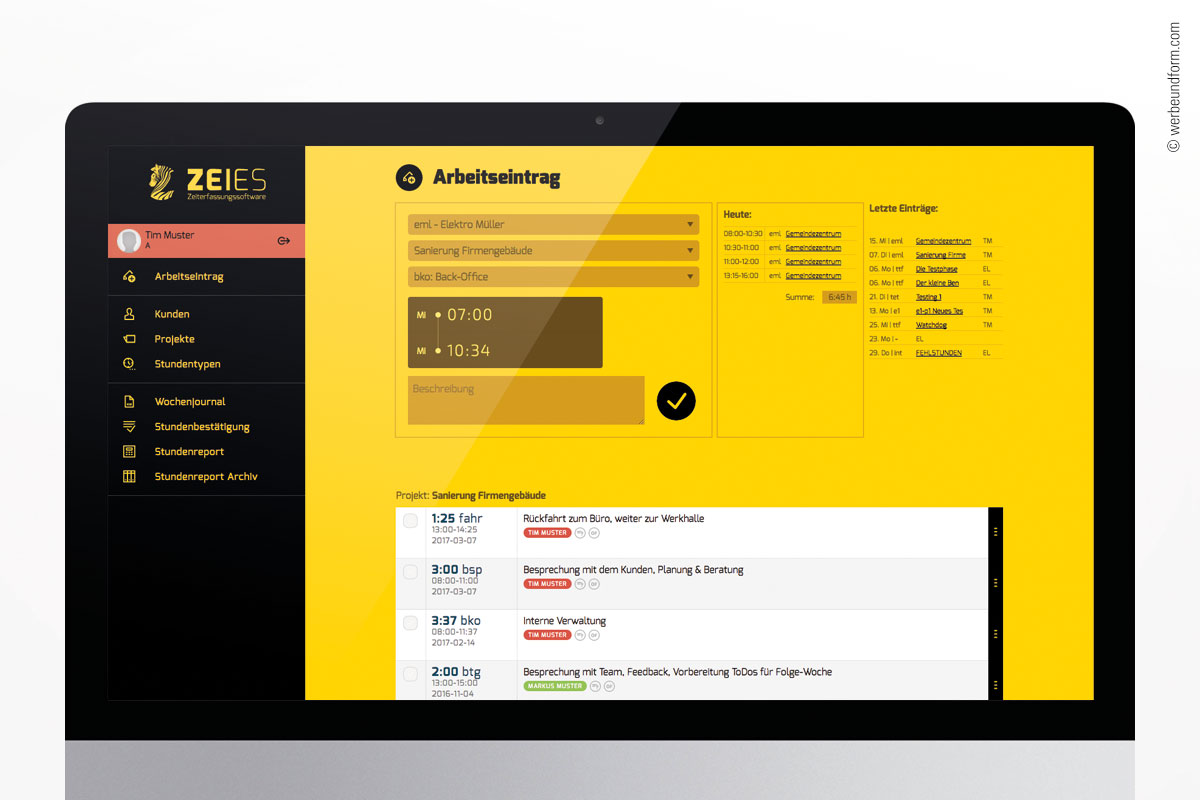 Desktop Design, UI/UX  | ZEIES | © Konzeption & Design: WERBE&form, Werbeagentur in Vorarlberg
