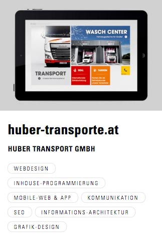 Referenzprojekt: Website, Webdesign, User-Interface-Design, Programmierung