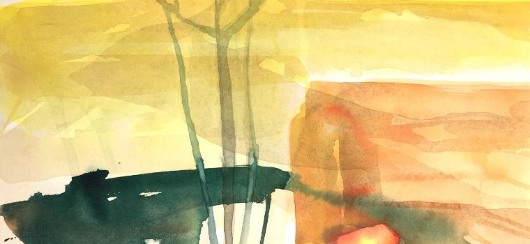 Märk - mediterrane Landschaft | 1997 | Lothar Märk