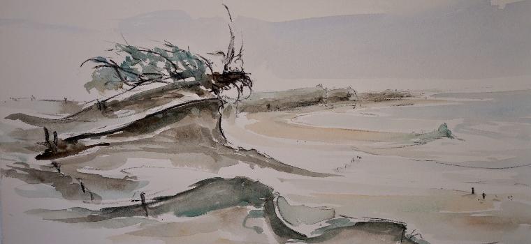 Märk - Dünen in der Bretagne  | 1984 | Lothar Märk