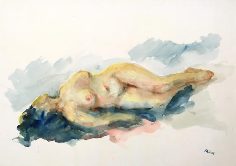 Aktstudie | 1967 | Lothar Märk