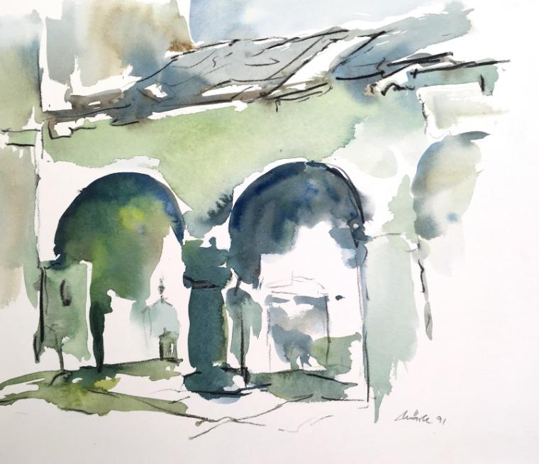 Märk - El Camino - Jakobsweg | 1991 | Lothar Märk