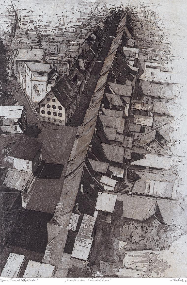 Hoch vom Kirchturm | 1976 | Lothar Märk