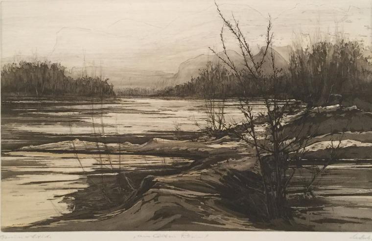 Märk - Am alten Rhein | 1983 | Lothar Märk