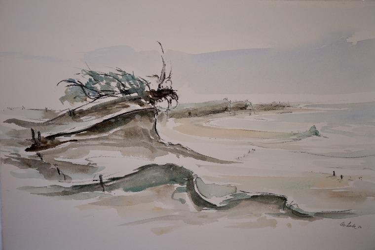 Märk - Dünen in der Bretagne  | 1984 | Lothar Märk