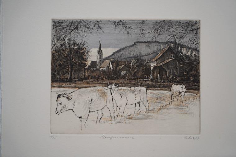 Märk - Morgensonne in Mäder  | 1987 | Lothar Märk