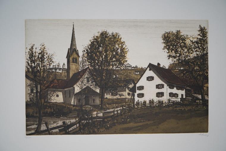 Märk - Kapelle Mariahilf - Unterbatschuns | 1983 | Lothar Märk