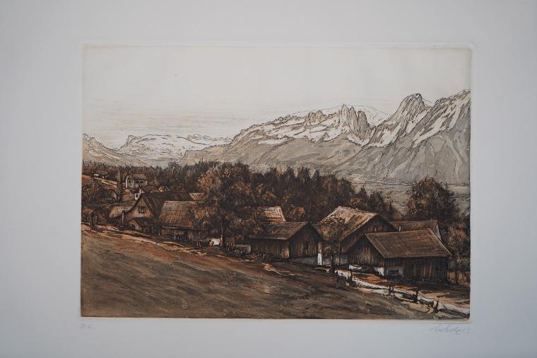 Märk - Gegen Alpstein | 1989 | Lothar Märk