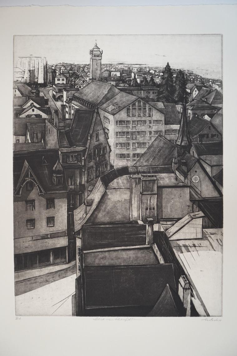Blick vom Schloßturm | 1978 | Lothar Märk